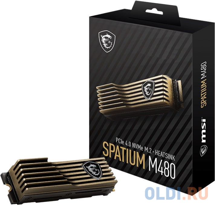 SSD накопитель MSI SPATIUM M480 2 Tb PCI-E 4.0 х4 фото