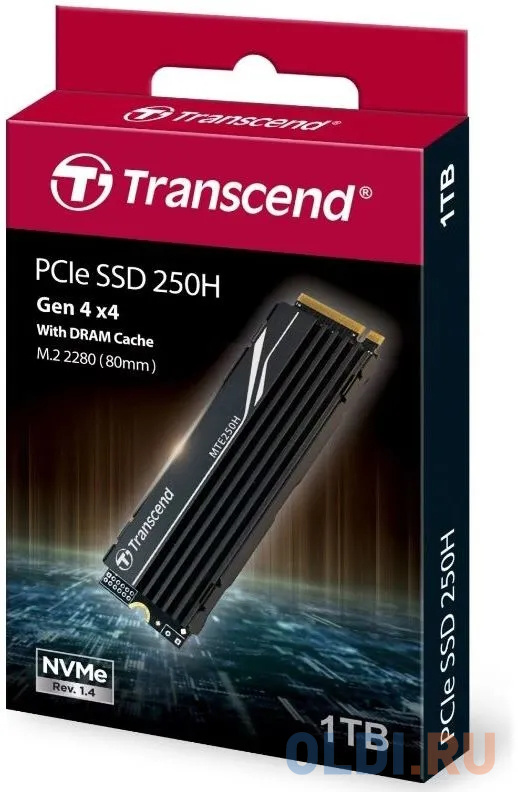 SSD накопитель Transcend MTE250H 1 Tb PCI-E 4.0 х4 фото