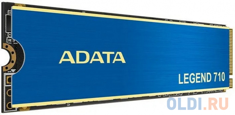 M.2 2280 256GB ADATA LEGEND 710 Client SSD [ALEG-710-256GCS] PCIe Gen3x4 with NVMe, 2100/1000, IOPS 90/130K, MTBF 1.5M, 3D NAND, 65TBW, 0,23DWPD, Heat фото