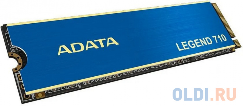M.2 2280 256GB ADATA LEGEND 710 Client SSD [ALEG-710-256GCS] PCIe Gen3x4 with NVMe, 2100/1000, IOPS 90/130K, MTBF 1.5M, 3D NAND, 65TBW, 0,23DWPD, Heat фото