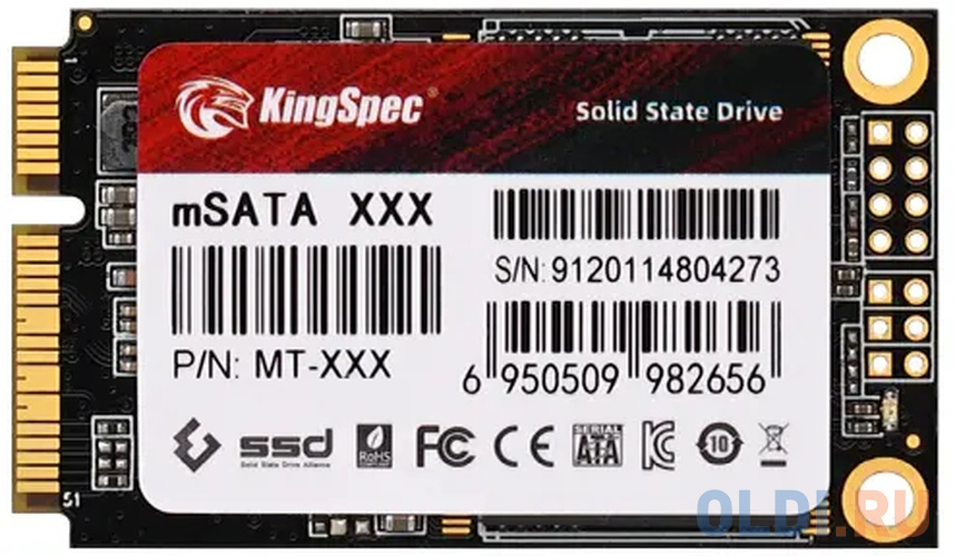 SSD накопитель kingspec MT-512 512 Gb SATA-III