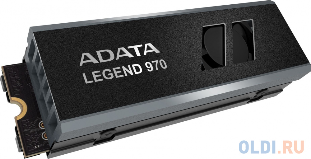 Твердотельный накопитель/ ADATA SSD LEGEND 970, 2000GB, M.2(22x80mm), NVMe 2.0, PCIe 5.0 x4, 3D NAND, R/W 10000/10000MB/s, IOPs 1 400 000/1 400 000, T ssd накопитель adata legend 850 1 tb pci e 4 0 х4 aleg 850 1tcs