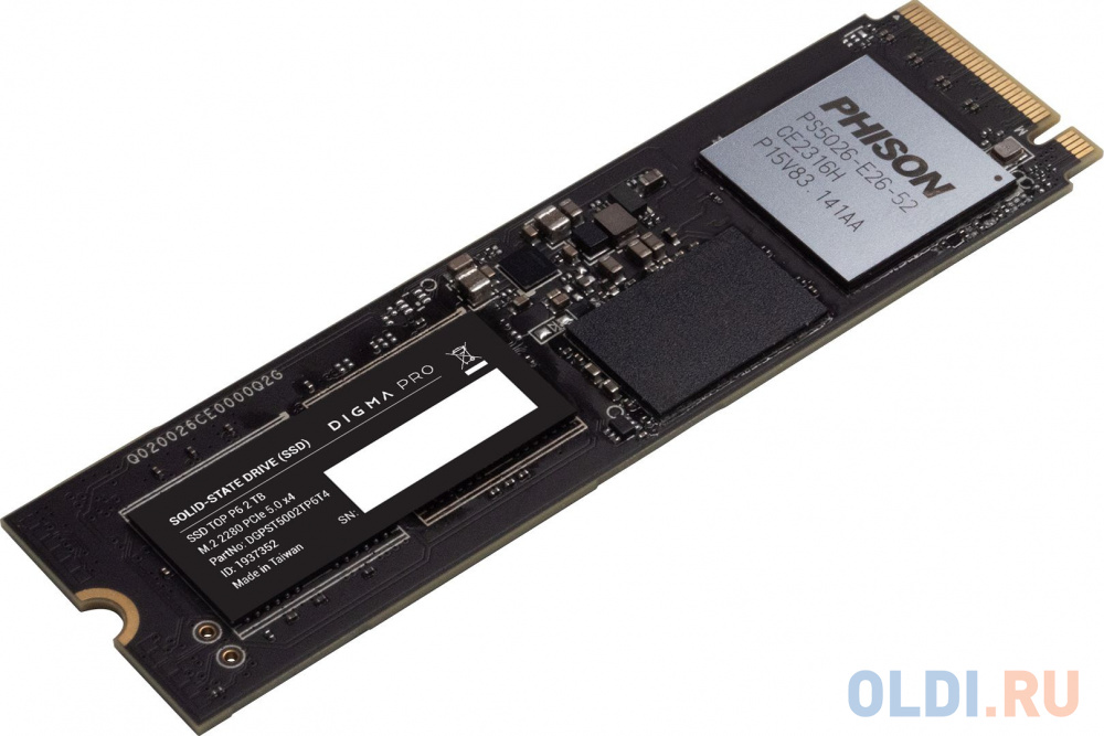 

SSD накопитель Digma Pro Top P6 2 Tb PCI-E 4.0 х4