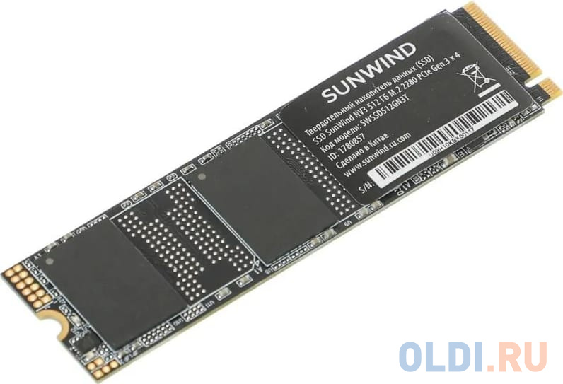 

SSD накопитель SunWind NV3 512 Gb PCI-E 3.0 x4