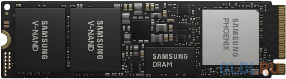 Твердотельный накопитель/ Samsung SSD PM9A1a, 512GB, M.2(22x80mm) NVMe, PCIe 4.0 x4, VNAND 3-bit MLC, R/W 6900/4900MB/s, IOPs 800 000/900 000, TBW 300