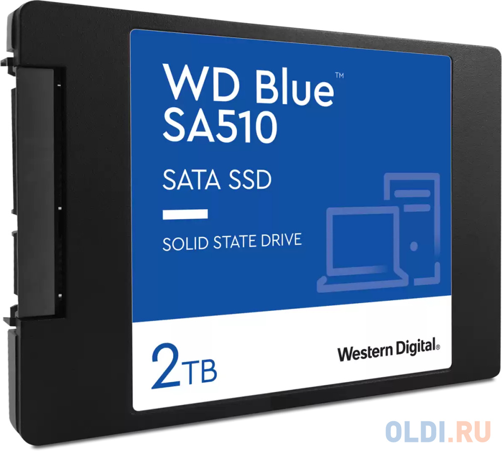 Твердотельный накопитель/ WD SSD Blue, 2.0TB, 2.5