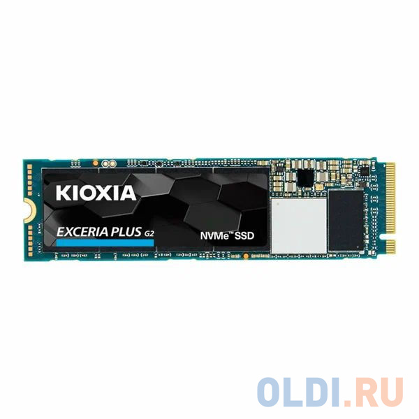 

M.2 2280 500GB KIOXIA EXCERIA PLUS G2 Client SSD LRD20Z500G PCIe Gen3x4 with NVMe, 3400/3200, IOPS 650/600K, MTBF 1.5M, 3D TLC NAND, 512MB, 200TBW, 0,