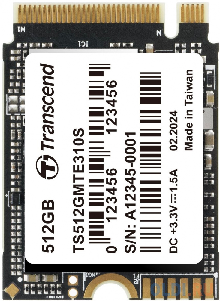 

SSD накопитель Transcend MTE310S 512 Gb PCI-E 3.0 x4