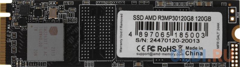 

SSD накопитель Kingston R3MP30120G8 120 Gb PCI-E 3.0 x4