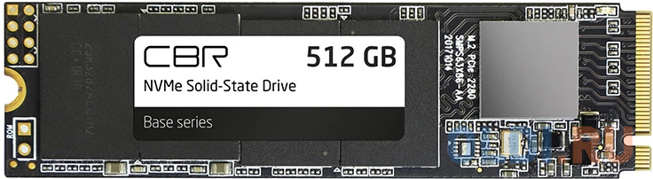 

SSD накопитель CBR SSD-512GB-M.2-BS24b 512 Gb PCI-E 3.0 x4