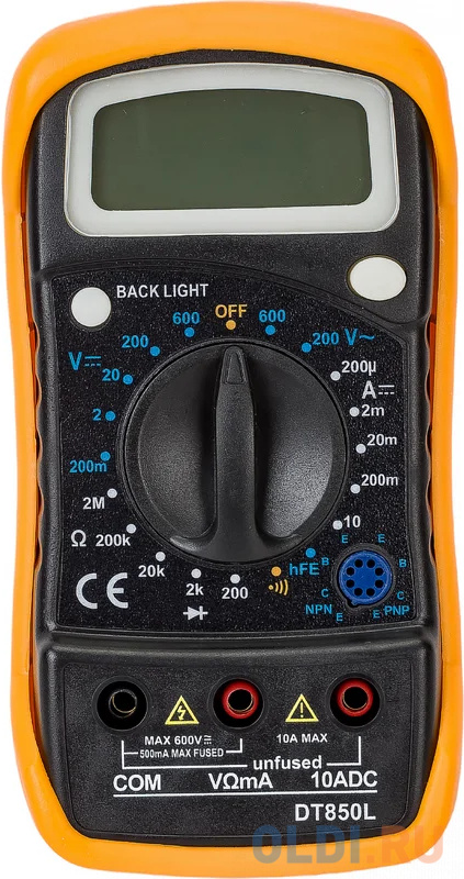 

WHDZ мультиметр цифровой DT850L