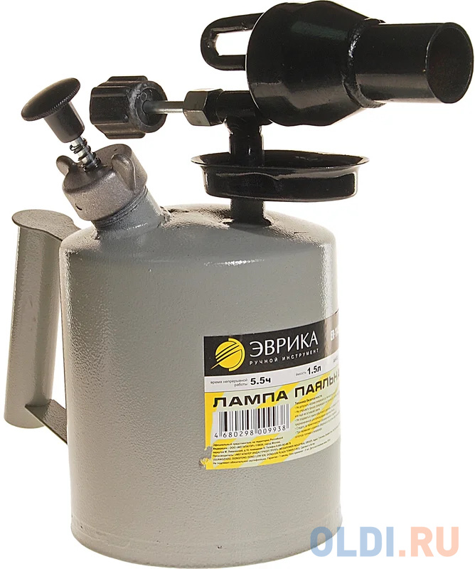 

ЭВРИКА Лампа паяльная ER-114056