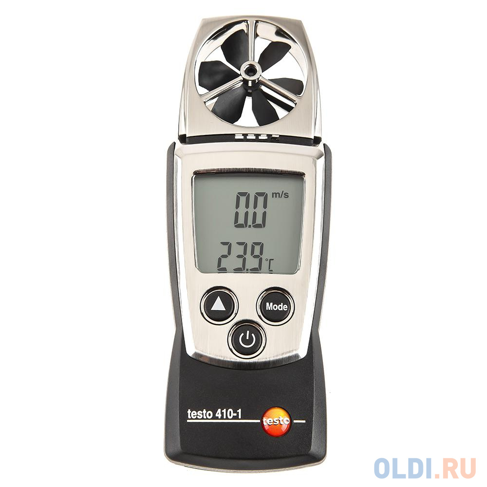 

Анемометр с крыльчаткой TESTO 410-1 Функция HOLD от -10 до +50 °C ±0.5 °C
