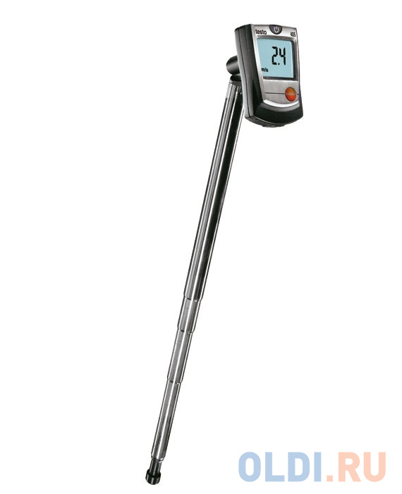 

Термоанемометр TESTO 405 длина до 300мм от 0 до +99990м3/ч