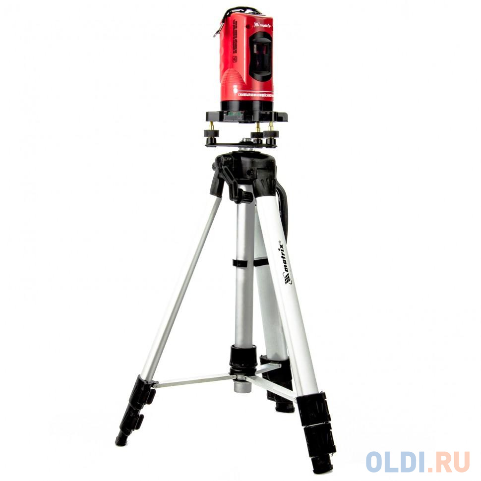 Уровень лазерный, 150 мм, штатив 1150 мм, самовырав., набор в пласт. кейсе// Matrix лазерный уровень instrumax qbig red im0130