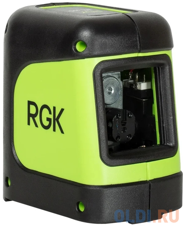 

Лазерный нивелир RGK ML-11G (775090) крест диапазон:10м точность:0.2мм/м самовыравн: ±4° зелен