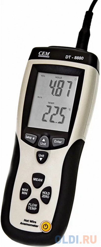 

СЕМ DT-8880 Термоанемометр "Нагретая струна" 480861