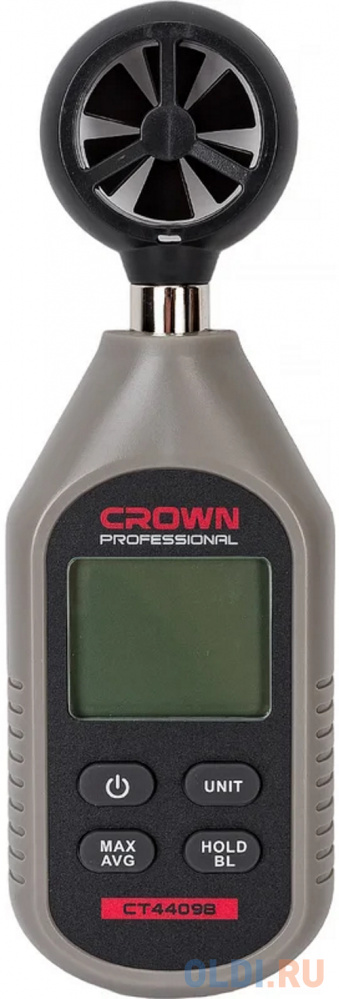 

Crown Измеритель анемометр-термометр скорости потока воздуха CT44098