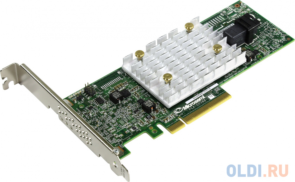

Microsemi Adaptec SmartRAID 3101-4i Single, 4 internal port,PCIe Gen3,x8,1 GB DDR4,RAID 0/1/10,RAID 5/6/50/60,FlexConfig