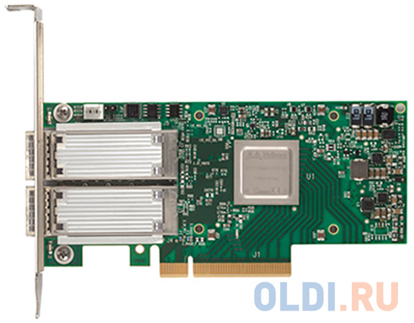 

ConnectX®-4 VPI adapter card, FDR IB 40/56GbE,dual-port QSFP28, PCIe3.0 x8, tall