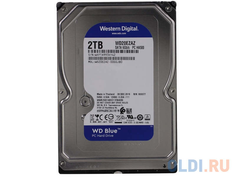 Жесткий диск wd blue wd20ezrx обзор