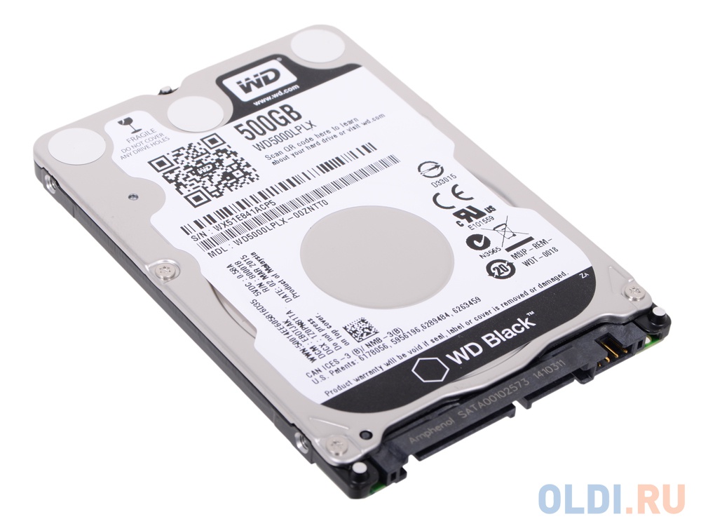 Жесткий диск western digital wd black 500 gb wd5000lplx обзор