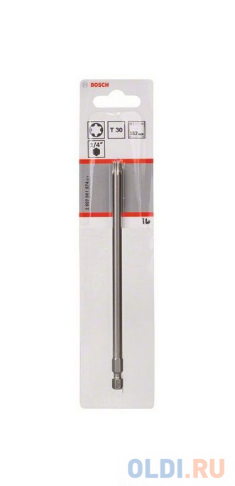 

Бита Bosch TORX T30 XH 152мм 2607001674