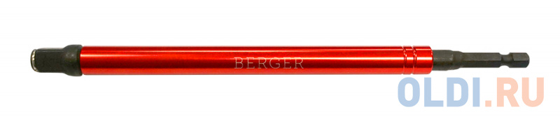 

адаптер универсальный 2в1 под биты 1/4" и головки торцевые 3/8" 200 мм BERGER