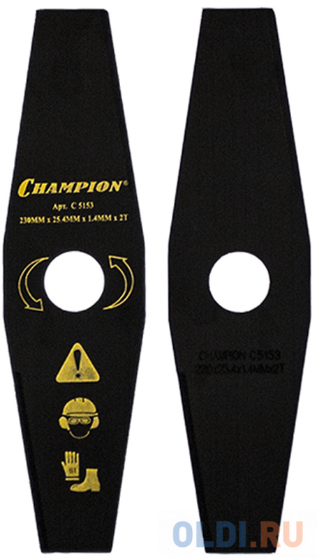 Нож для газонокосилки Champion C5153 нож для газонокосилки champion c5163