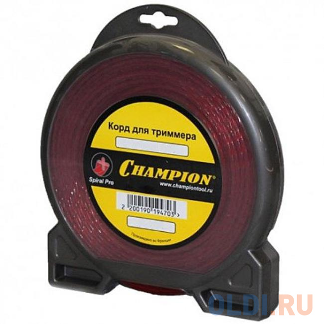 

Корд трим. CHAMPION C5051 Spiral Pro 3.0мм 15м витой