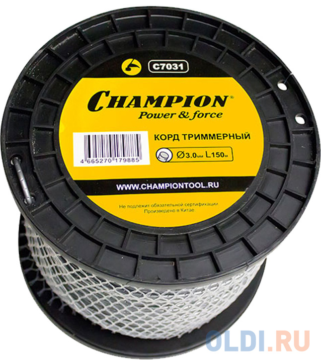 

CHAMPION Корд трим. Round Pro 3.0мм *150м C7031 Корды CHAMPION, шт