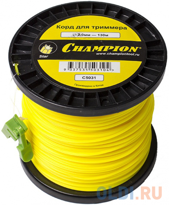 

CHAMPION Корд трим. Star 2.0мм*130м (звезда) C5031 Корды, шт