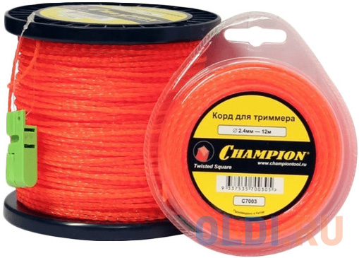 

CHAMPION Корд трим. Twisted Square 2.0мм*130м (витой квадрат) C7009 Корды