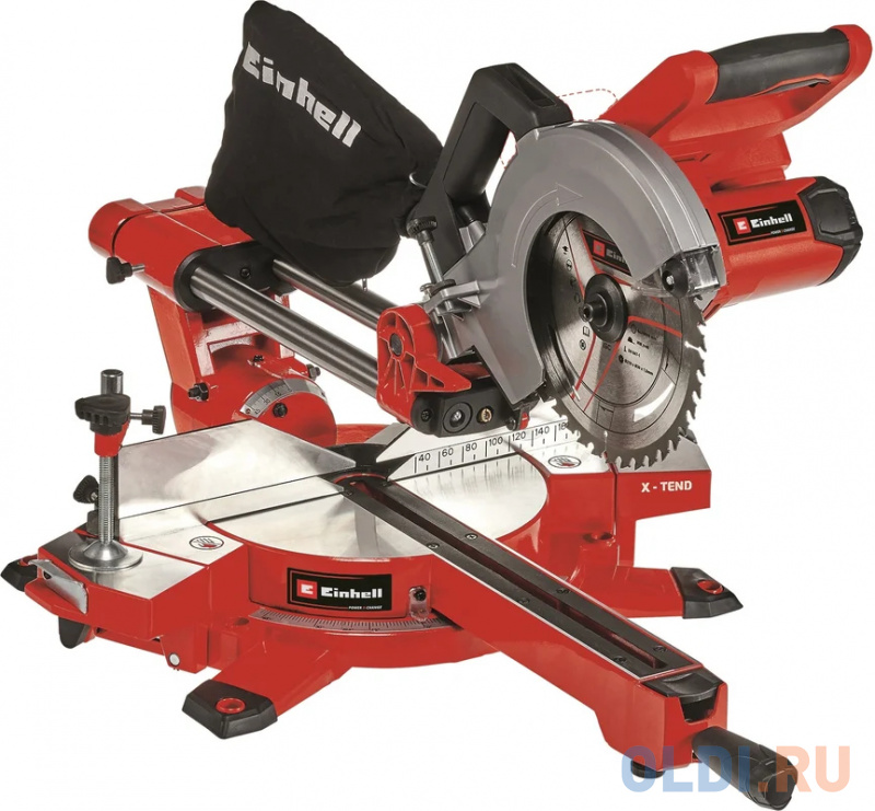 

Пила торцовочная с протяжкой аккумуляторная Einhell PXC TE-SM 36/210 Li-Solo 4300880