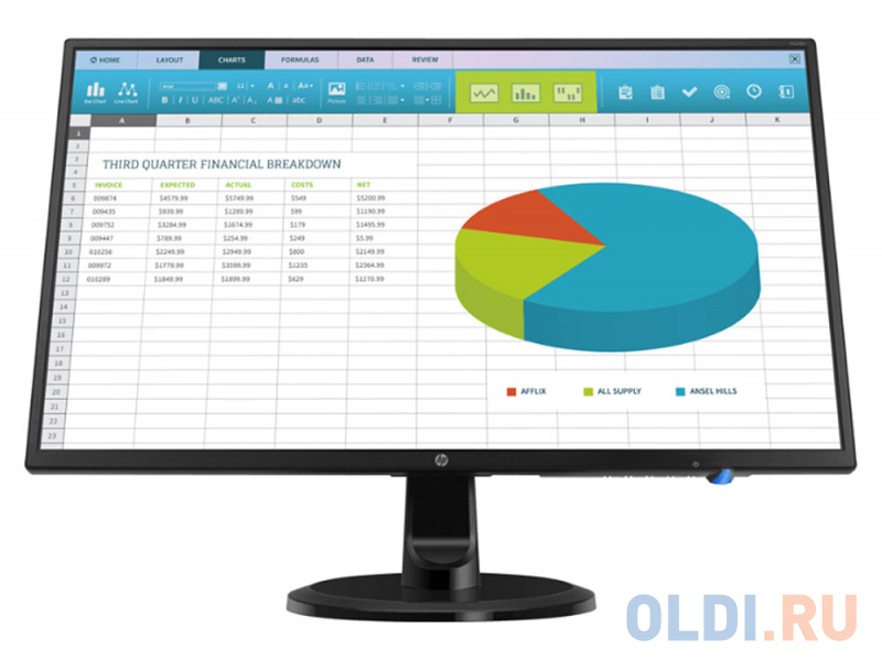 

Монитор 23.8" HP N246v <3NS59AA 1920x1080, 16:9, ADS/IPS, 250 cd/m2, 1000:1, 178°/178°, HDMI, VGA, DVI, Energy Star, Epeat, Black&Silver