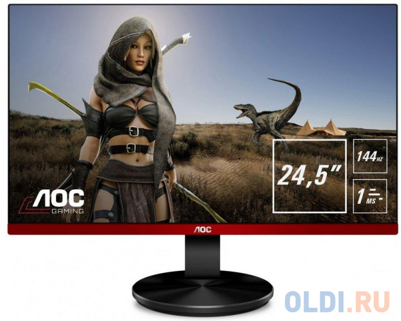 

Монитор 24.5" AOC G2590PX Black-Red 1920x1080,144Hz, 1ms, 400 cd/m2, 1000:1 (DCR 50M:1), D-Sub, HDMI*2, DP, USBhub, 2Wx2, Headph.Out, HAS, Pivot, vesa