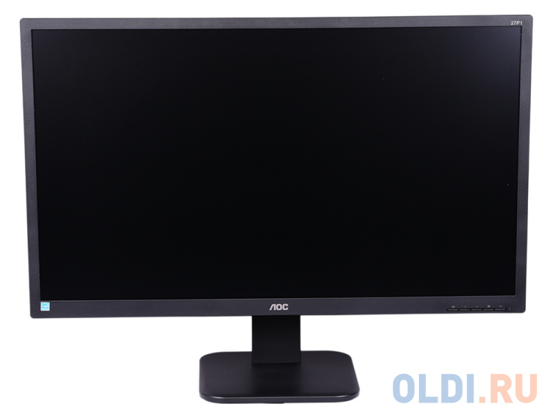 Монитор 27" AOC 27P1 Black IPS, 1920x1080, 5ms, 250 cd/m2, 1000:1 (DCR 50M:1), D-Sub, DVI, HDMI, DP, USBhub, 2Wx2, Headph.Out, HAS, Pivot, vesa фото
