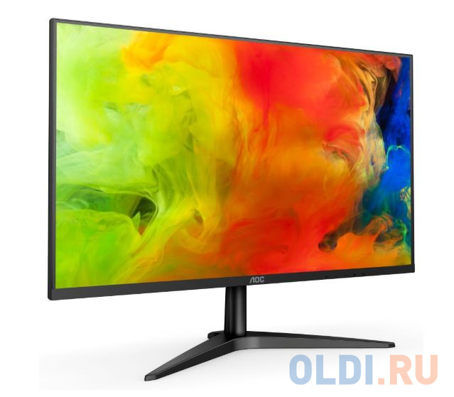Монитор 23.6" AOC 24B1H Black MVA, 1920x1080, 5ms, 250 cd/m2, 3000:1 (DCR 50M:1), D-Sub, HDMI, Headph.Out фото