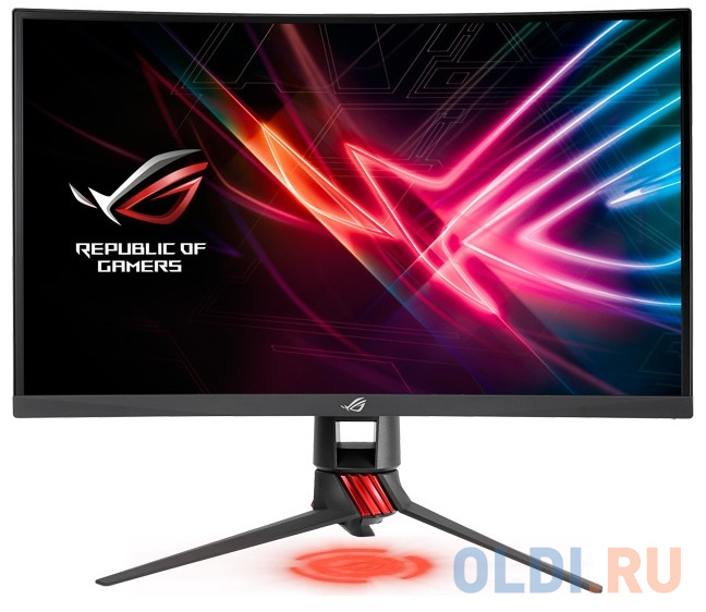 

Монитор 27" ASUS ROG Strix XG27VQ CURVED, VA, 1920x1080, 4ms, 300 cd/m2, 3000:1 (DCR 100M:1), DVI-D, DP, HDMI, Headph.Out, HAS, Pivot, vesa