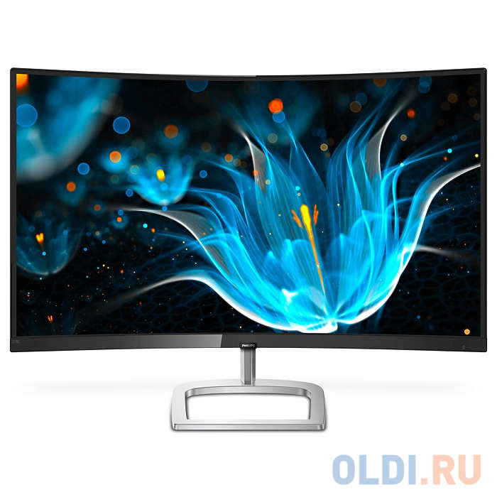 

Монитор 27" Philips 278E9QJAB/00(01) gl.Black-Silver CURVED, VA, 1920x1080, 4ms, 250 cd/m2, 3000:1 (DCR 20M:1), D-Sub, HDMI, DP, 3Wx2, Headph.Out, ves