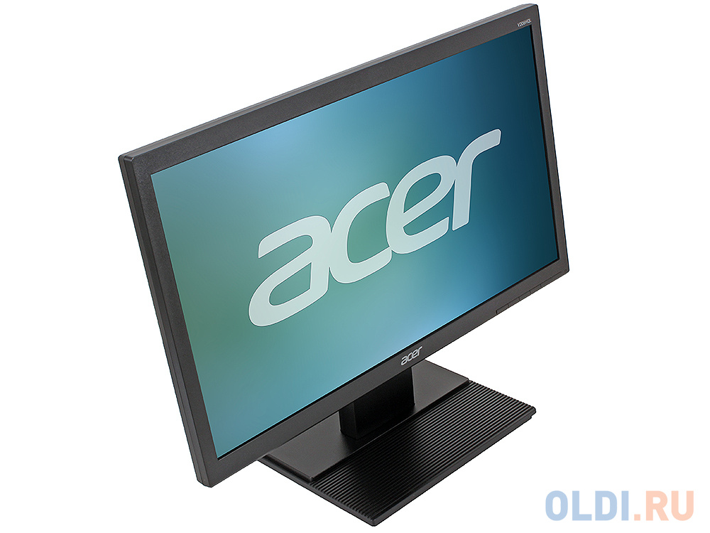 Монитор 19.5" Acer V206HQLBB Black LED, 1366x768, 5ms, 200 cd/m2, 100M:1, D-Sub UM.IV6EE.B02 - фото 1