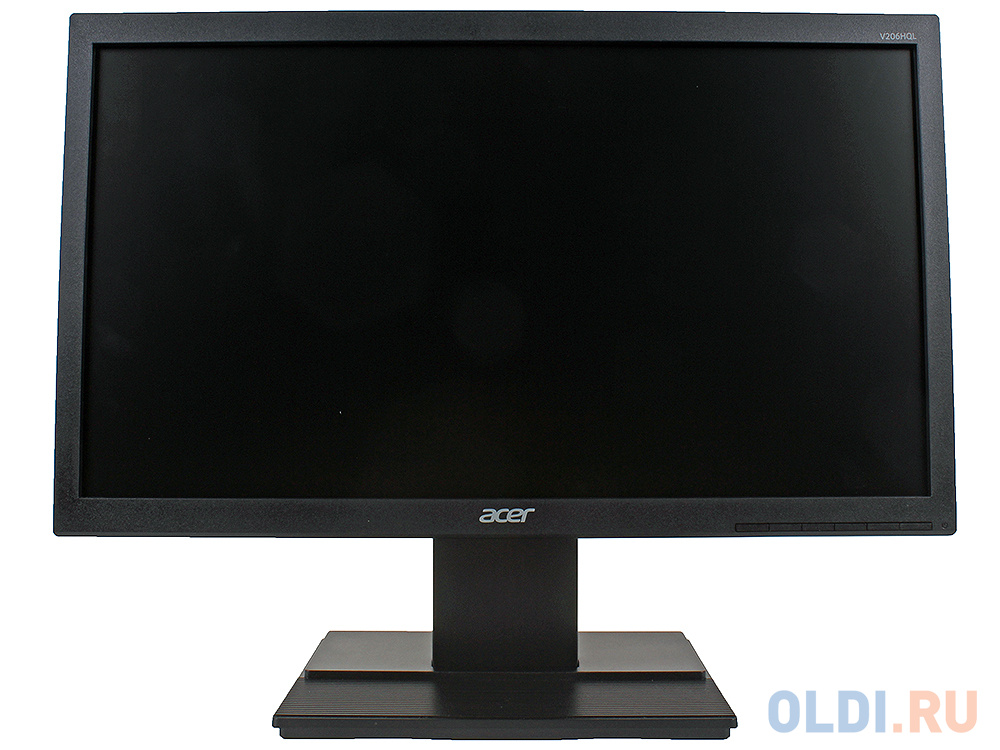 Монитор 19.5" Acer V206HQLBB Black LED, 1366x768, 5ms, 200 cd/m2, 100M:1, D-Sub UM.IV6EE.B02 - фото 3