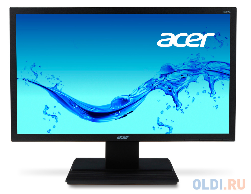 Монитор 21.5" Acer V226HQLBB Black LED, 1920x1080, 5ms, 200 cd/m2, DCR 100M:1, D-Sub UM.WV6EE.B05 - фото 1