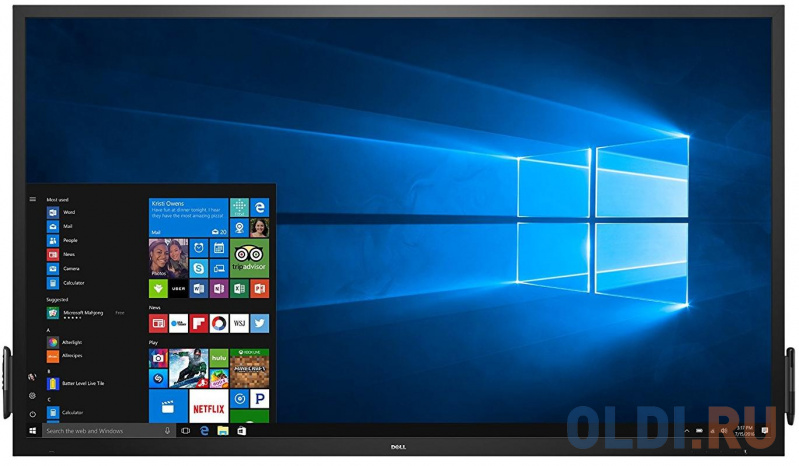 

Монитор 69.5" Dell C7017T TOUCH Black VA, 1920x1080, 6ms, 400 cd/m2, 4000:1, D-Sub, HDMI*2, DP, USBhub, 10Wx2
