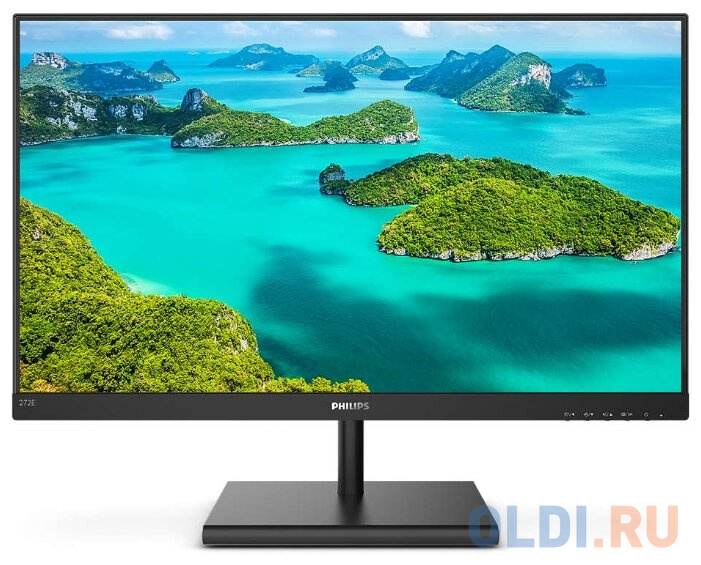 

Монитор 27" Philips 272E1SA/00 черный IPS 1920x1080 300 cd/m^2 1 ms VGA HDMI DisplayPort Аудио