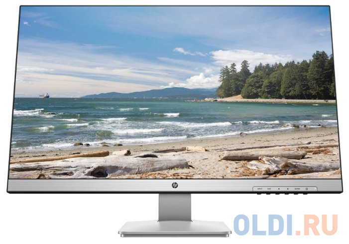 

Монитор HP 27" 27q Display серебристый TN LED 16:9 DVI HDMI 350cd 170гр/160гр 2560x1440 DisplayPort 4.3кг