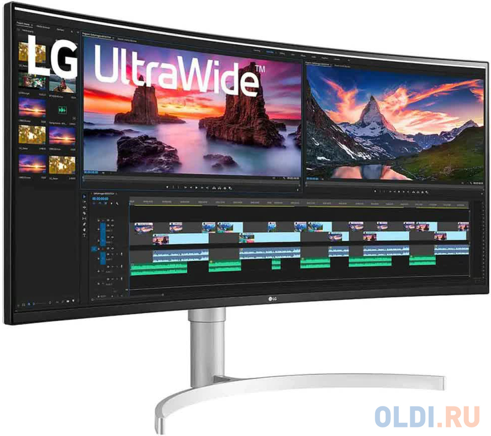 Монитор 38" LG UltraWide 38WN95C-W фото
