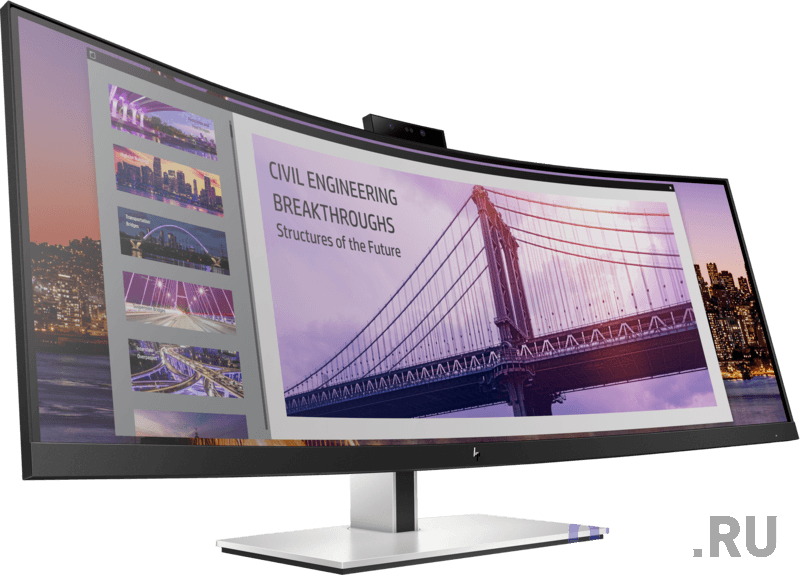

Монитор 43" HP EliteDisplay S430c черный VA 3840x1200 350 cd/m^2 5 ms HDMI DisplayPort USB USB Type-C Аудио 5FW74AA