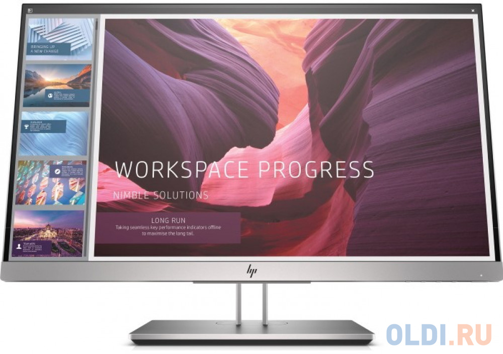 

Монитор 22" HP EliteDisplay E223d черный IPS 1920x1080 250 cd/m^2 5 ms HDMI DisplayPort LAN USB Type-C Аудио USB 5VT82AA