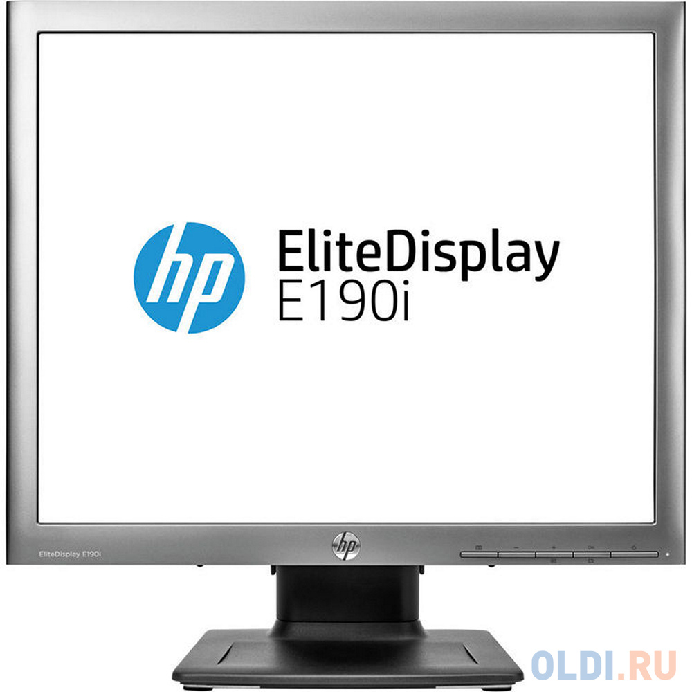 

Монитор 19" HP EliteDisplay E190i черный IPS 1280x1024 250 cd/m^2 8 ms DisplayPort VGA USB DVI E4U30AA